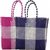 GR Trend Handmade Washable Multipurpose Utility Plastic Wire Grocery Basket Bag / Koodai Bag