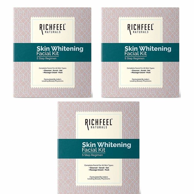 Buy Richfeel Skin Whitening Facial Kit 30 g 2 1 Online Get 2 Off