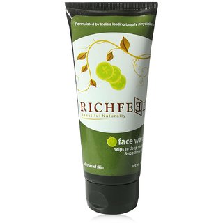 Richfeel Cucumber Face Wash, 100 g