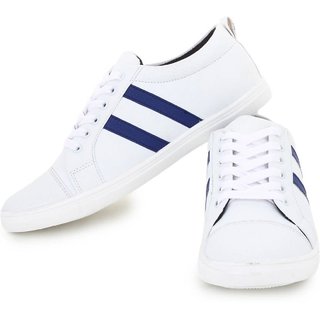 Cyro Sneakers For Men (White, Blue)