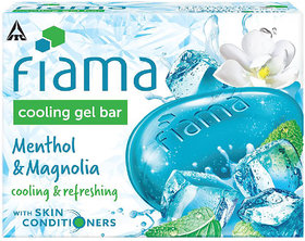 Fiama Cooling Gel Bar Menthol And Magnolia 125gm