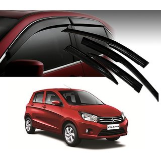                       Auto Lite door visor set for  Maruti  Celerio non breakable injection molding Genuine ABS plastic                                              