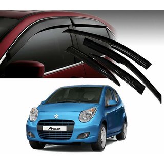                       Auto Lite door visor set for  Maruti  ASTAR non breakable injection molding Genuine ABS plastic                                              