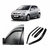 Auto Lite door visor set for Hyundai I20 old model only non breakable injection molding Genuine ABS plastic