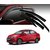 Auto Lite door visor set for  Hyundai Xcent non breakable injection moldingGenuine ABS plastic