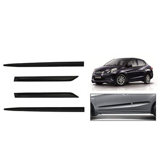 Side door Beading For Old AmazeBrio Matt Black Set of 4 Side door Beading For Old AmazeBrio Matt Black Set of 4