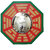 Wooden Vastu Feng Shui Chinese Convex Bagua (Pa Kua) Mirror For Positive Chi, Energy  Home-Office Decor (Mulitcolor) (1
