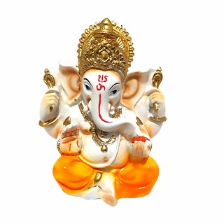 Polyresin Lord Ganesha Showpiece Idol - Medium