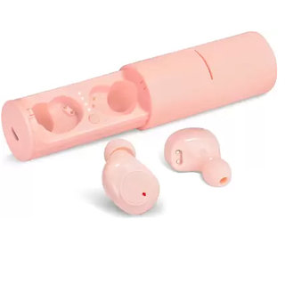 Mytrack Mini Earbuds with Mic ASAP Charge 10 Hours Battery Bluetooth Headset (Pink, True Wireless) MTP1378