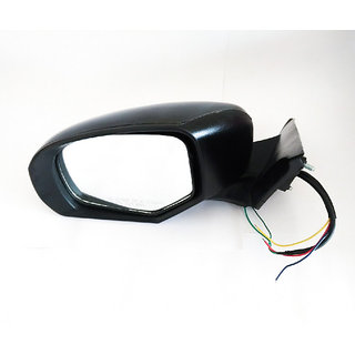                       Side Door Mirror For Brezza Motorised with indicator(non power fold) Left Hand Passenger Side                                              