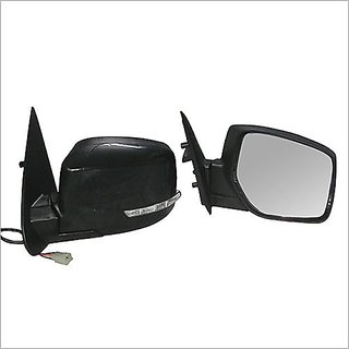                       Side Door Mirror For Tata Safari Dicor 2.2/Storm motorised With Indicator Left Hand Passenger Side                                              