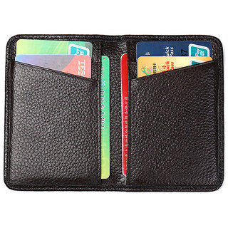 Hide Sleek Slim RFID Protected Genuine Leatherite Credit Card Holder Hide Sleek Slim RFID Protected Genuine Leatherite Credit Card Holder