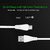 Raptech 2.4 Amp 1 Meter Fast Charging Data Cable Pack Of 3 (White)