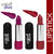 Color Diva Lipstick-RUSTY BROWN & MYSTIC MAUVE-206 & 308-(Black Matte) (Set of 2)