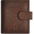 Hide & Sleek Brown Leatherite Credit Card Case