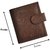 Hide & Sleek Brown Leatherite Credit Card Case