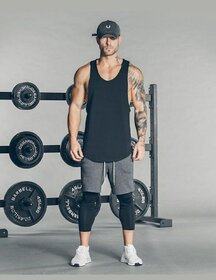 Stylogue Gym and sports tank top stringer for men