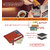 Hide & Sleek RFID Protected Genuine Brown Leather 8 Card Holder