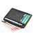 Hide & Sleek RFID Protected Genuine Black Leather 8 Card Holder