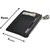 Hide & Sleek RFID Protected Genuine Black Leather 8 Card Holder