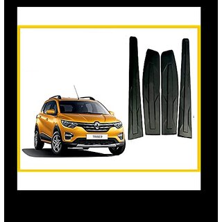 Side door beading for Renault Tribber matt black set of 4 Side door beading for Renault Tribber matt black set of 4
