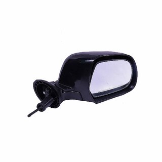                       Side Door Mirror For Verito/duster Adjustable with knob type Right Hand Driver Side                                              
