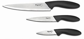 Pigeon Steel Knife set of 3 Stainless Steel Knife Set  (Pack of 3)