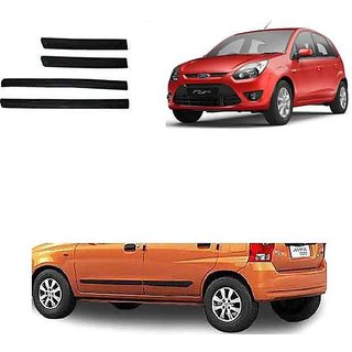 Side door Beading For Figo Matt Black Color with Genuine Finish set of 4 Side door Beading For Figo Matt Black Color with Genuine Finish set of 4