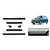 Side door beading for MARUTI 800 Blackset of 6 pcs