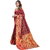 Pisara Maroon Banarasi Silk Woven Saree