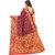 Pisara Maroon Banarasi Silk Woven Saree
