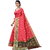 Pisara Red Silk Jacquard Woven Saree