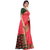 Pisara Red Silk Jacquard Woven Saree