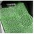 Auto Addict Car Floor Grass Mats Noodle Mats (5Pcs,Green) For Chevrolet Spark