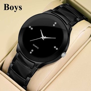                       iik Collection Black Classic officially Watch For Men                                              