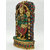 Arihant Craft Ethnic Decor Lord Balaji Idol Lord Tirupati Statue Sculpture Stone Work Showpiece  30 cm, (Multicolour)