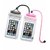 S4 Pack of 2 Waterproof Monsoon Special, Underwater Pouch Bag Cover for All Mobile Phone (Multi color, Set of 2)