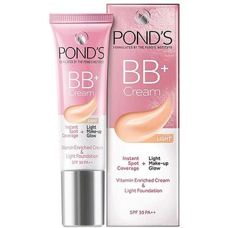 Ponds BB+ Light Fairness Cream SPF30 9g (Pack Of 2) Ponds BB+ Light Fairness Cream SPF30 9g (Pack Of 2)