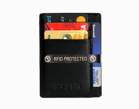 Hide & Sleek RFID Protected Men Genuine Leather Card Holder