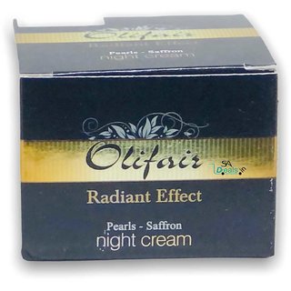                       Olifair Pearls Saffron Night Cream (50 g)                                              
