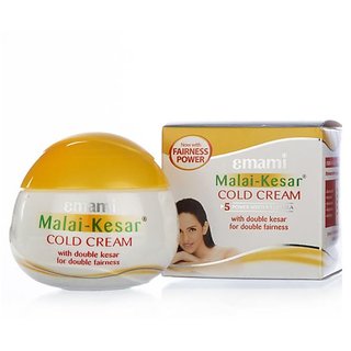 Emami Malai Kesar Cold Cream 30ml - Pack Of 3. Emami Malai Kesar Cold Cream 30ml - Pack Of 3.