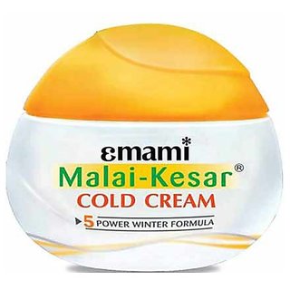 Emami Cold Cream with Herbs and Malai-Kesar 30ml Emami Cold Cream with Herbs and Malai-Kesar 30ml