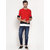 PAUSE Multicolor Solid Round Neck Slim Fit Short Sleeve Men's T-Shirt