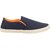 Chevit Mens Orange, Blue Casual Loafers shoes