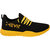 Chevit Mens 497 Yellow, Black Sport Running Shoes
