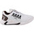 Chevit Mens 528 White, Black Sport Running Shoes