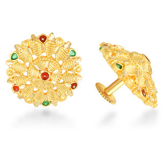                       Vighnaharta Traditional wear Gold Plated alloy Stud Earring for Women and Girls                                              