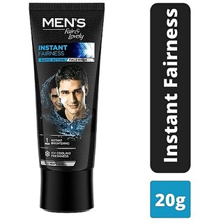                       Fair  Lovely Men Face Wash Instant Fairness Rapid Action 20g                                              