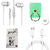 Kanny Devis 4 In1 Combo Of Ear Phone Usb Cable Mobile Ring Holder Sim