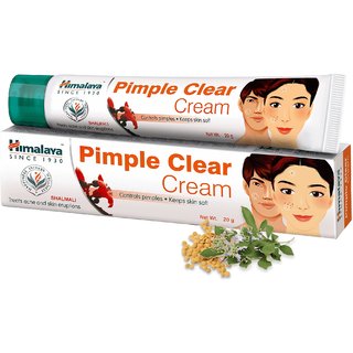                       Himalaya Pimple Clear Cream - 20g (Pack Of 5)                                              